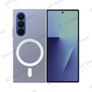 Coque Silicone MagSafe Compatible pour Samsung Galaxy Z Fold 7 5G F966 Transparent — vue 2