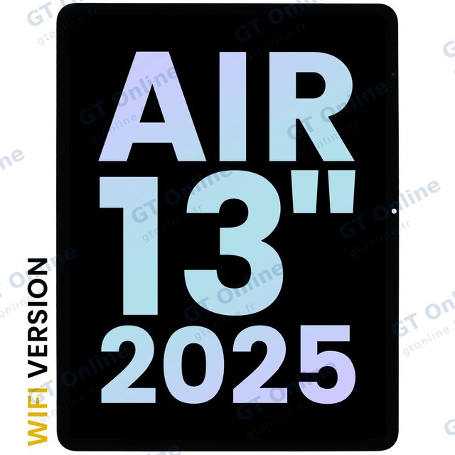 Écran LCD avec vitre tactile pour Apple iPad Air 13" (2025) (WiFi uniquement, origine, toutes couleurs)