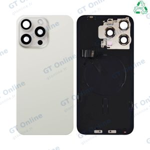 Cache Arrière Aftermarket (PIEC) Apple iPhone 15 Pro Max Titane Blanc