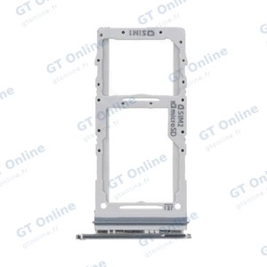 Tiroir Sim Premium Samsung Galaxy Note 20 Ultra 5G N986/Galaxy Note 20 Ultra N985 Blanc Mystique