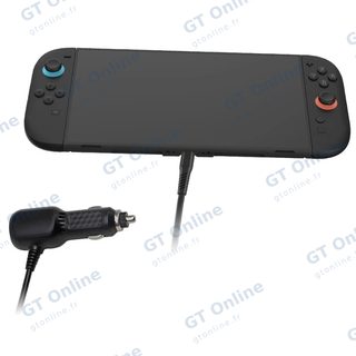Chargeur voiture pour Nintendo Switch et autres appareils USB DOBE TNS-19211 — noir