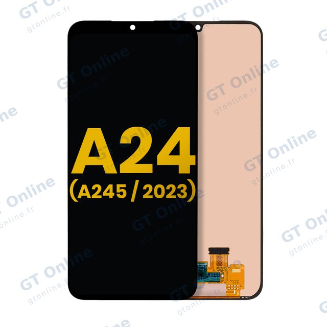 Écran OLED sans châssis pour Samsung Galaxy A24 4G (A245 / 2023) (reconditionné, toutes couleurs)