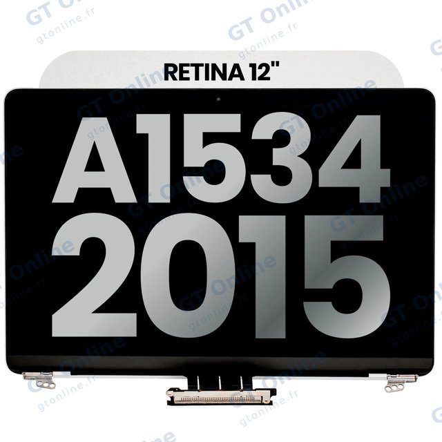 Écran pour Apple MacBook 12" A1534 (2015) (origine d'occasion, argent)