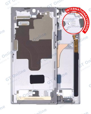 Châssis pour Samsung Galaxy S22 Ultra 5G (version internationale, blanc) — vue 1