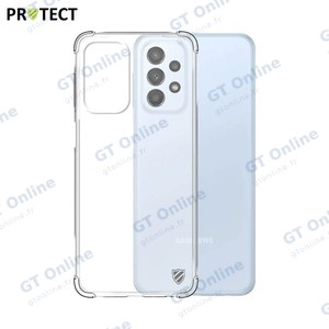 Coque Silicone Renforcée PROTECT pour Samsung Galaxy A23 5G A236/Galaxy A23 4G A235 Transparent