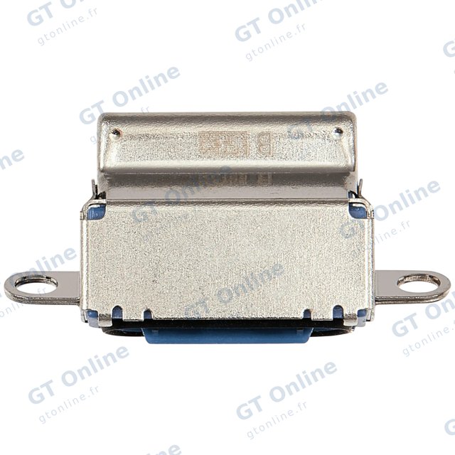 Connecteur de charge nu à souder pour Apple iPad 11 (2025) (soudure requise, premium, lot de 10, bleu)