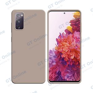 Coque Silicone Compatible pour Samsung Galaxy S20 FE 5G G781/Galaxy S20 FE 4G G780 (#18) Rose Gold
