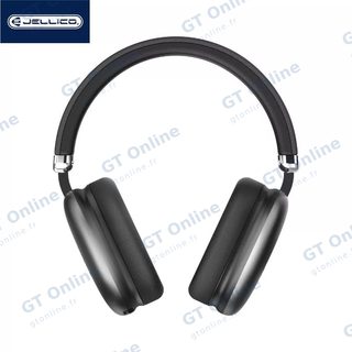 Casque audio sans fil Bluetooth JELLICO HD1 — noir