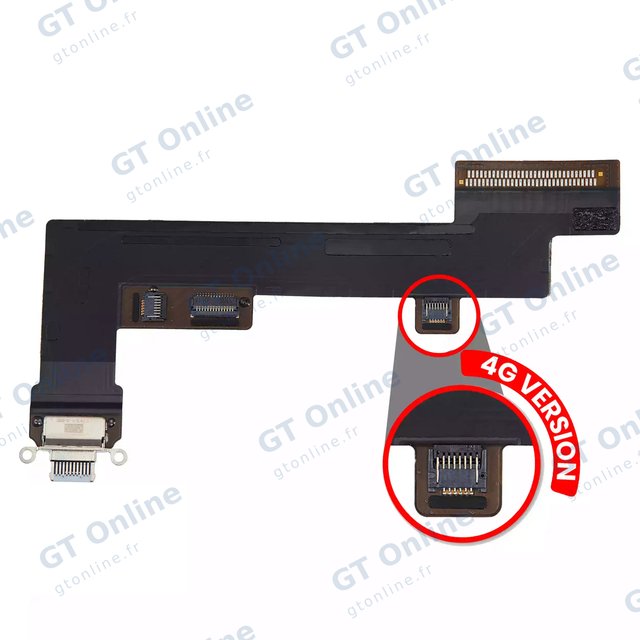 Dock de charge pour Apple iPad Air 4 (Cellular, origine d'occasion, bleu ciel)