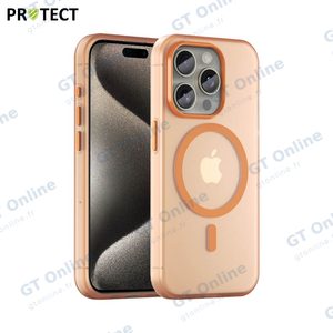 Coque de Protection MF-006 MagSafe PROTECT pour Apple iPhone 15 Pro Max Orange