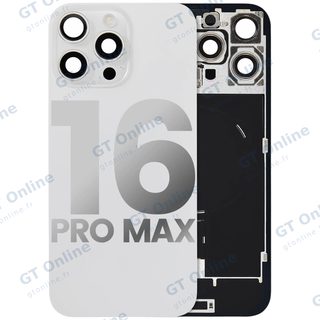 Vitre arrière pour Apple iPhone 16 Pro Max (origine d'occasion — grade B, White Titanium)