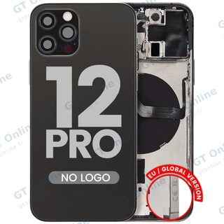 Châssis pour Apple iPhone 12 Pro (version EU, compatible premium, graphite)