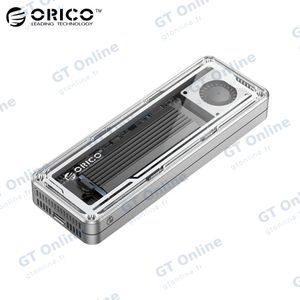 Boitier Disque Dur Externe Orico SSD M.2 NVMe - AAGM2-U4-SV-BP - Transparent