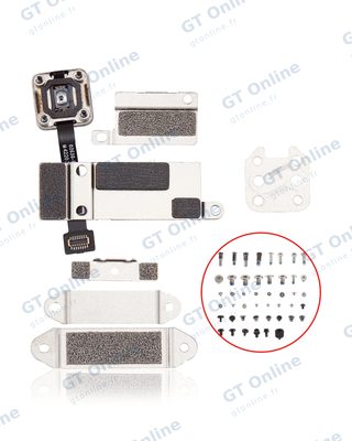 Jeu de petits supports métalliques pour Apple MacBook Air 13" A2179 (2020) / A2337 (2020)