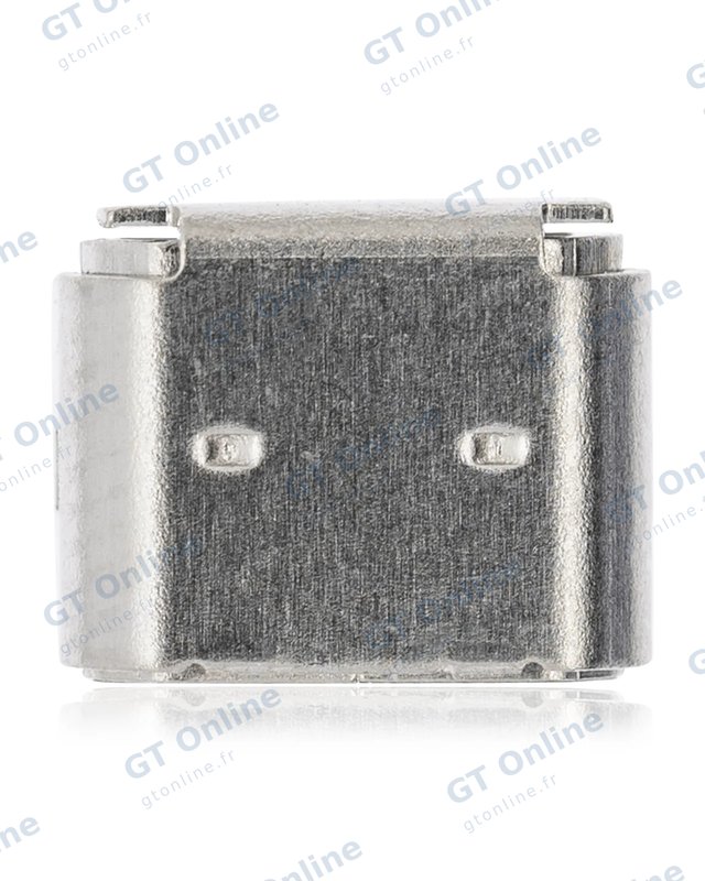 Connecteur de charge à souder — format Micro B, 5 broches, 4 points de fixation (C179)