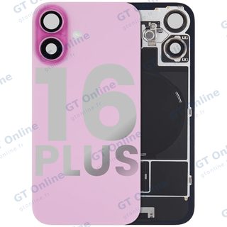 Vitre arrière pour Apple iPhone 16 Plus (origine d'occasion — grade A, rose)