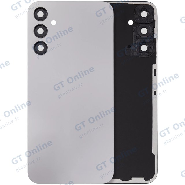 Vitre arrière pour Samsung Galaxy A24 4G (A245 / 2023) (sans logo, compatible premium, Blue gradient)