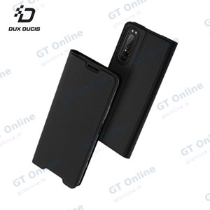 Housse de Protection Skin Pro Dux Ducis pour Sony Xperia 1 II Noir