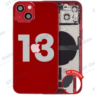 Châssis pour Apple iPhone 13 (version US, origine d'occasion — grade B, rouge) — réf. 107282226671