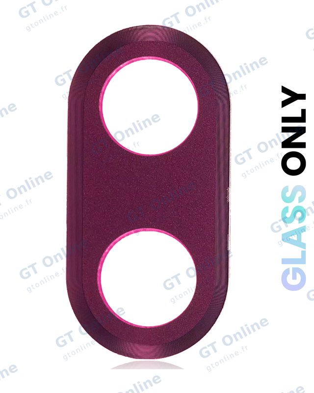 Lentille de caméra arrière avec adhésif pour Motorola One Hyper (XT2027-1 / 2020) (origine, Fresh Orchid)