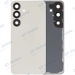 Vitre arrière pour Samsung Galaxy S25 5G (sans logo, compatible premium, Pink Gold)