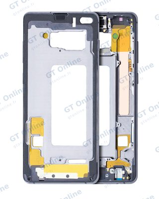 Châssis pour Samsung Galaxy S10 Plus (avec petits composants, noir Prism)