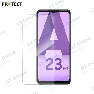 Verre Trempé Classique PROTECT pour Samsung Galaxy A23 5G A236/Galaxy A23 4G A235 Transparent