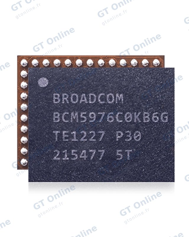 Pièce à microsouder pour Apple iPhone 5 To 6 Plus / iPad Air 1 / Air 2 / Mini 1 To 4 / iPad 5 (2017) (BCM5976:63 Pins) (Broadcom)
