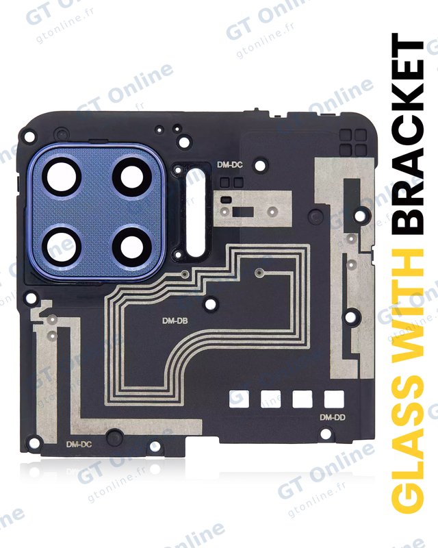 Lentille de caméra arrière avec support pour Motorola Moto G 5G Plus (XT2075 / 2020) (Mystic Lilac)