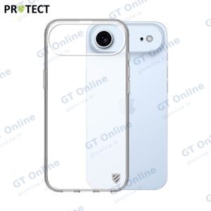 Coque Silicone PROTECT pour Apple iPhone Air Transparent