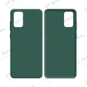 Coque Silicone Compatible pour Samsung Galaxy A52 5G A526/Galaxy A52 4G A525/Galaxy A52s 5G A528 (#22) Vert — vue 2