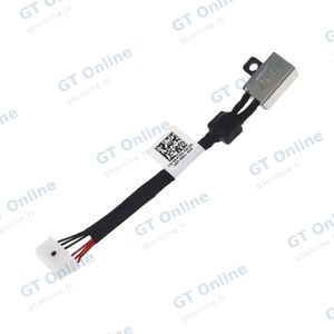 Connecteur Prise d'Alimentation DC Jack (6cm) pour Dell Inspiron 15 (5510/ 5515)Version2, Precision 5520/ 5540