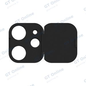 Protection Lentille avec Cache Camera Apple iPhone 12 Mini Noir