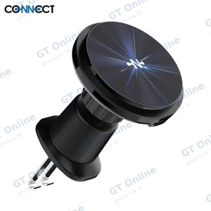 Support Smartphone Chargeur à Induction pour Voiture CONNECT MC-SV15W02 15W Noir
