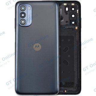 Vitre arrière pour Motorola Moto G 5G (XT2213 / 2022) (gris Moonlight, origine)