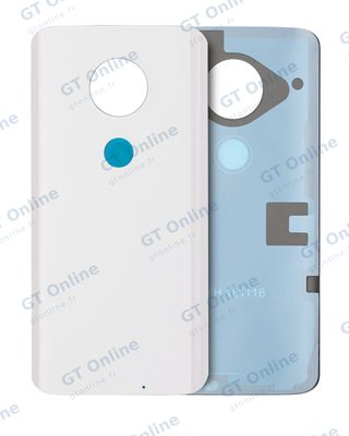 Vitre arrière pour Motorola Moto G7 (XT1962 / 2019) (blanc Clear)