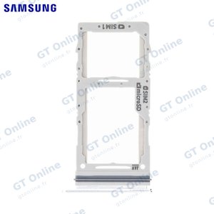 Tiroir SIM Original Samsung Galaxy S20 Ultra G988 GH98-45080C Blanc Nuage