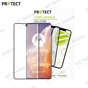 Verre Trempé Intégral PROTECT pour Motorola Moto G85 5G Noir — vue 2