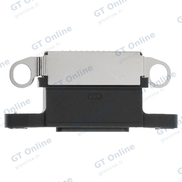 Connecteur de charge nu à souder pour Apple iPhone 12 Pro Max (graphite, lot de 10)