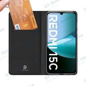 Housse de Protection Skin Pro Dux Ducis pour Xiaomi Redmi 15C 4G/Poco C85 4G/Redmi 15C 5G Noir — vue 2