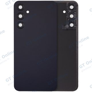 Vitre arrière pour Samsung Galaxy A25 5G (A256 / 2023) (sans logo, compatible, noir Brave)