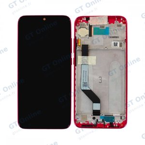 Écran Tactile avec Châssis Xiaomi Redmi Note 7 Rouge