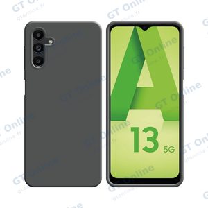 Coque Silicone Compatible pour Samsung Galaxy A13 5G A136/Galaxy A04s A047F (#5) Gris