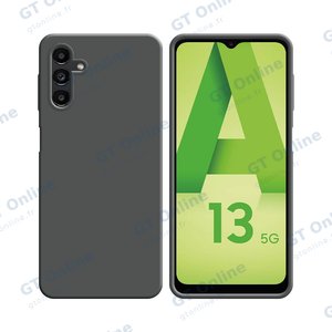 Coque Silicone Compatible pour Samsung Galaxy A13 5G A136/Galaxy A04s A047F (#5) Gris