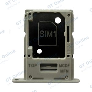 Tiroir Sim Premium Samsung Galaxy M34 5G M346 Argent Prismatique