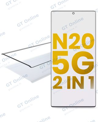 Vitre d’écran avec OCA pour Samsung Galaxy Note 20 5G