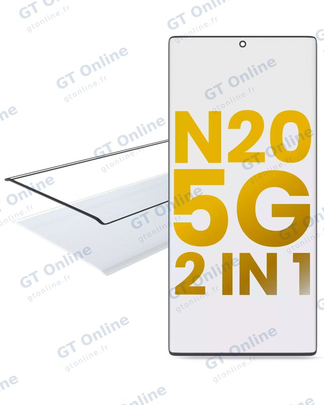 Vitre d’écran avec OCA pour Samsung Galaxy Note 20 5G