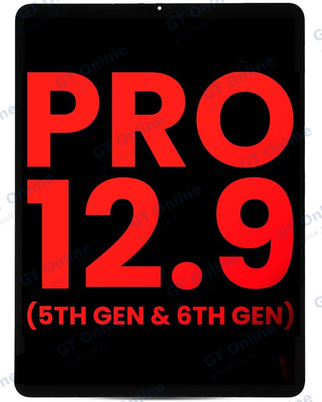Écran pour Apple IPad Pro 12.9" 5th Gen (2021) / Pro 12.9" 6th Gen (2022) (compatible premium, toutes couleurs)