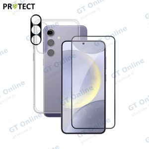 Pack de Protection Coque + Protection Lentille + Verre Trempé PROTECT pour Samsung Galaxy S24 Plus 5G S926