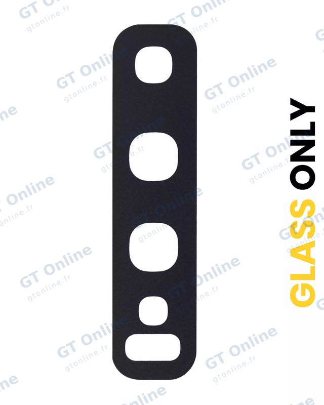 Lentille de caméra arrière avec adhésif pour Samsung Galaxy S10 / S10 Plus (lot de 10)